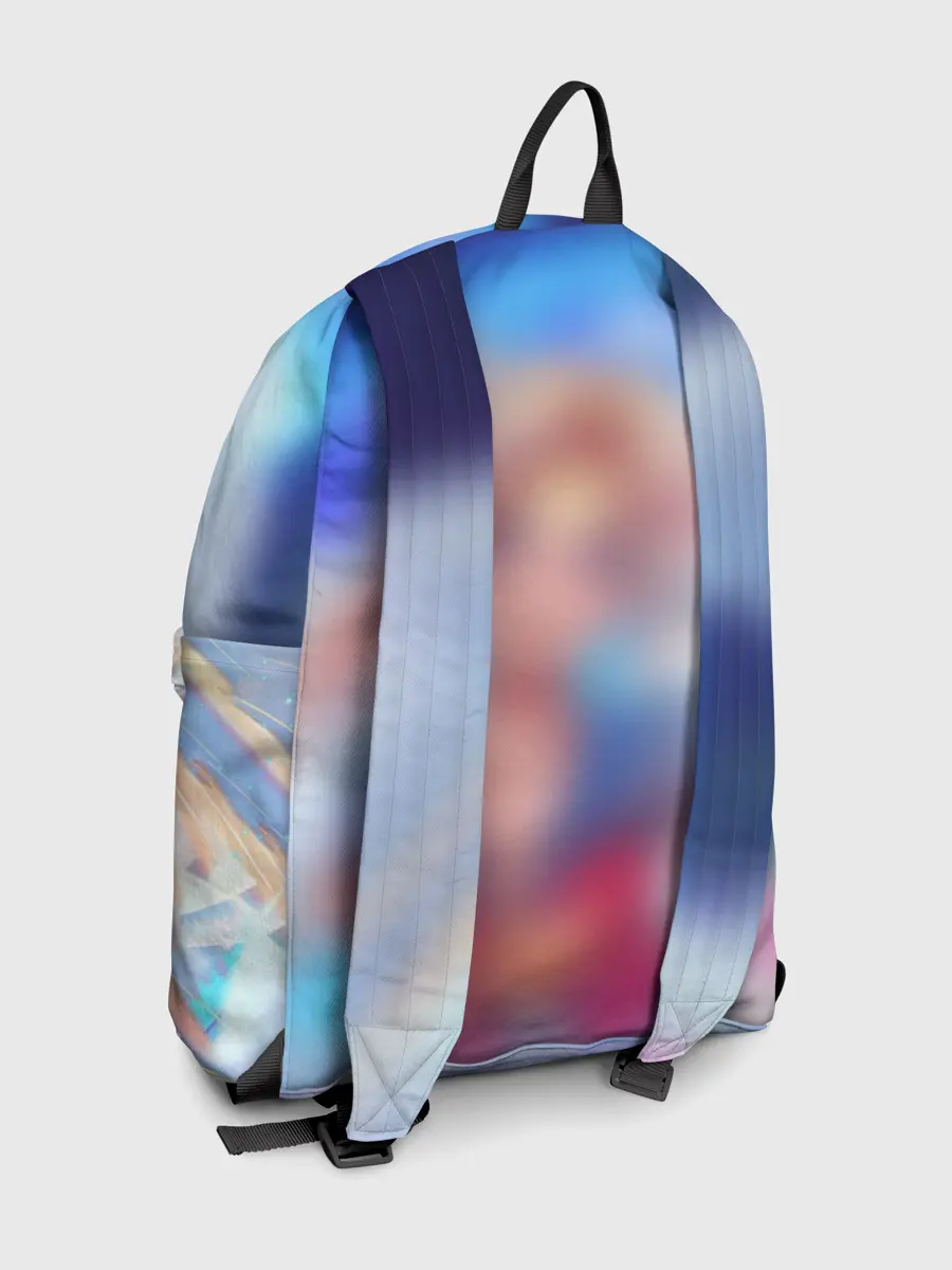 Рюкзак джинсовый / КРЫЛЬЯ АНИМЕ