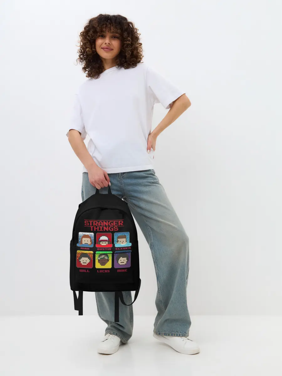 Рюкзак джинсовый / Очень Странные Дела