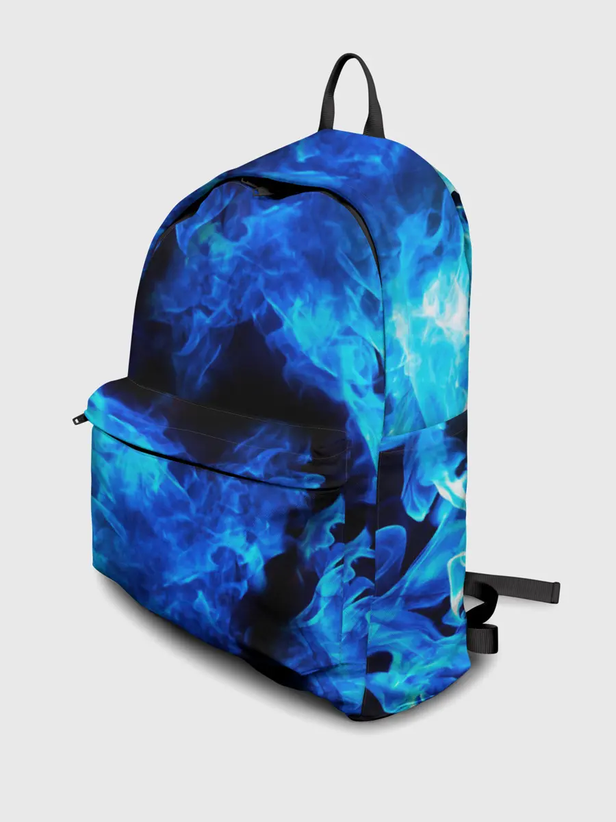 Рюкзак джинсовый / СИНИЙ ОГОНЬ | BLUE FIRE