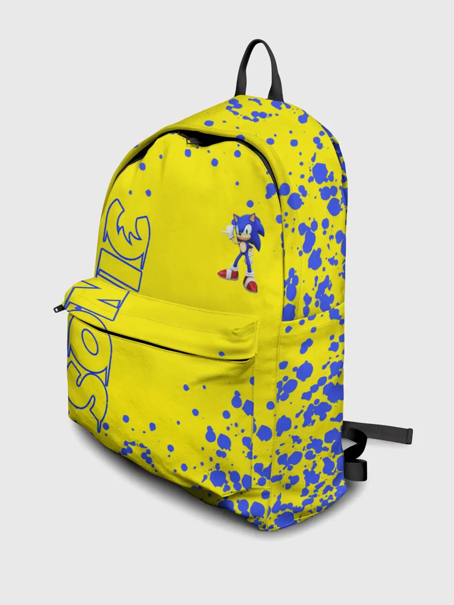 Рюкзак джинсовый / Sonic.