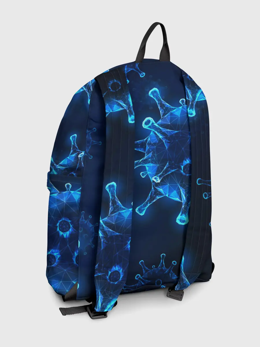 Рюкзак джинсовый / Коронавирус