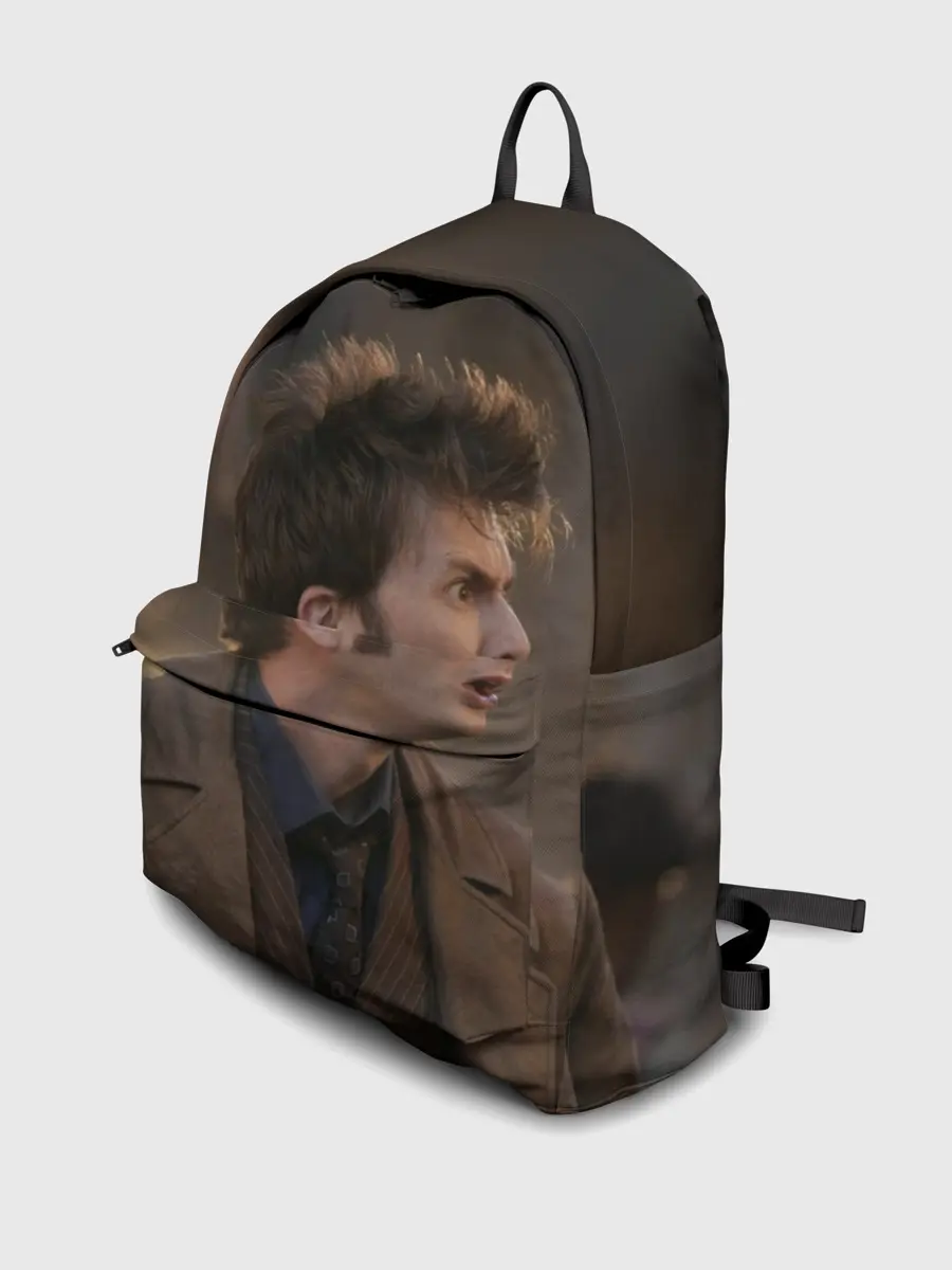 Рюкзак джинсовый / 10th DOCTOR WHO