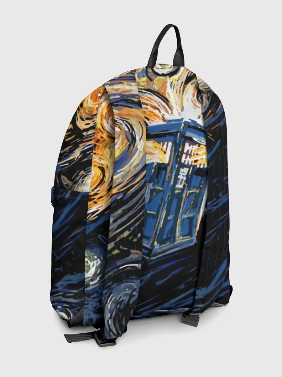 Рюкзак джинсовый / Van Gogh Tardis