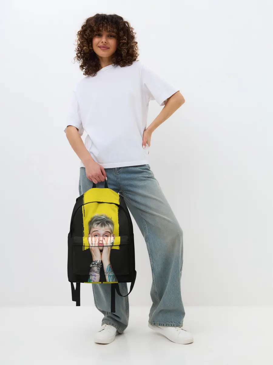 Рюкзак джинсовый / Colson Baker Machine Gun Kelly