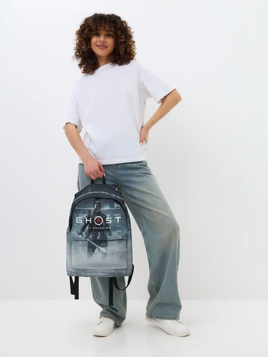 Рюкзак джинсовый / GHOST OF TSUSHIM.