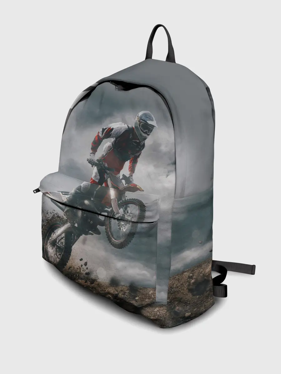 Рюкзак джинсовый / МОТОКРОСС КТМ | MOTOCROSS KTM