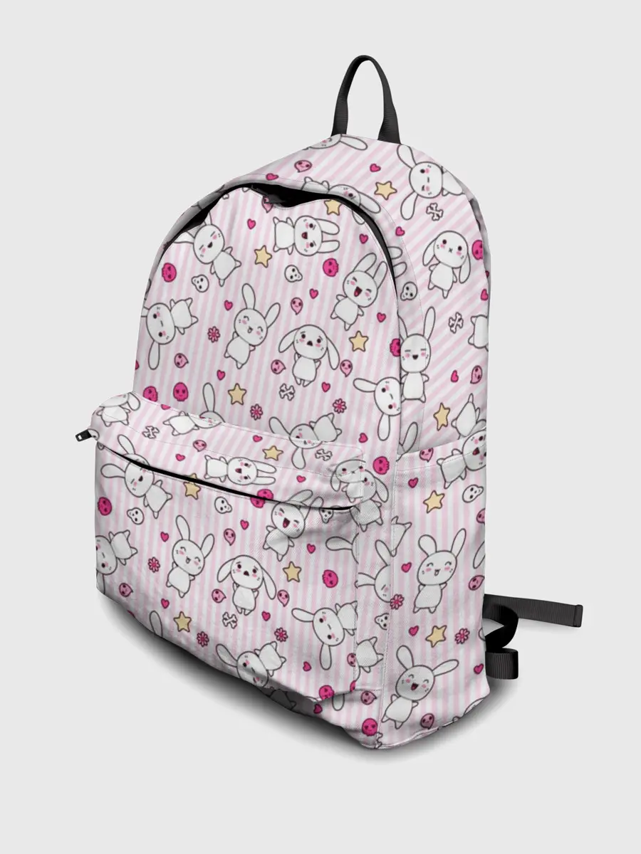 Рюкзак джинсовый / Зайчики