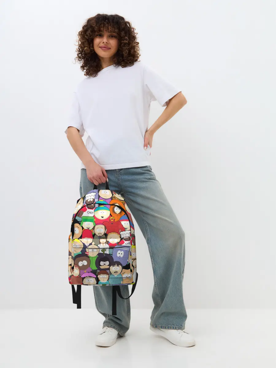 Рюкзак джинсовый / South Park персонажи