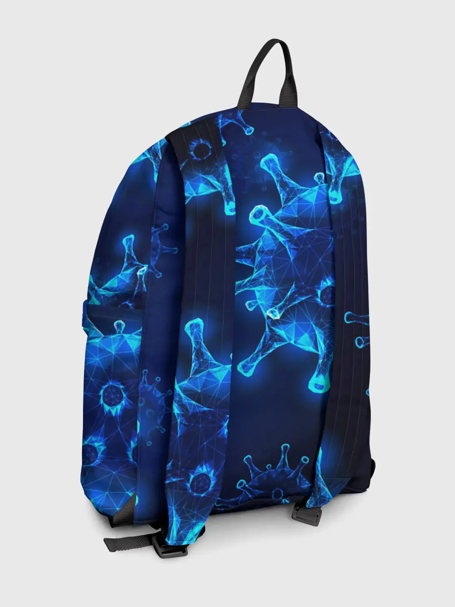 Рюкзак джинсовый / Warning nCoV2019