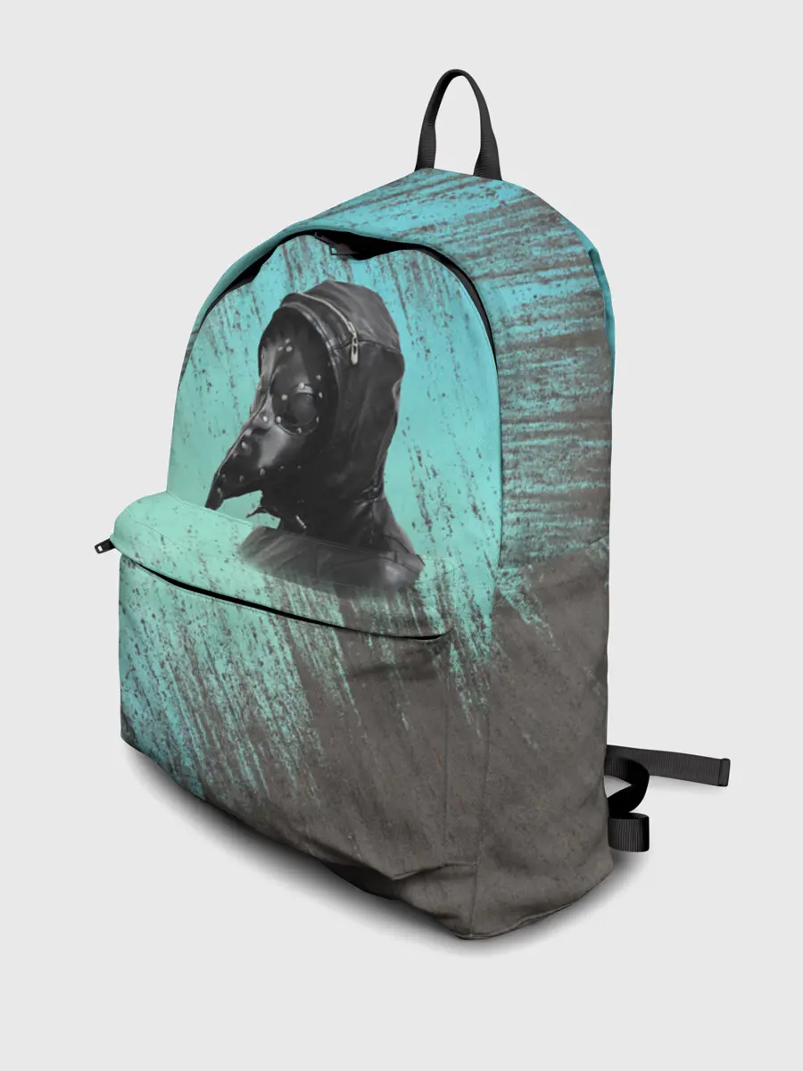 Рюкзак джинсовый / Чумной доктор