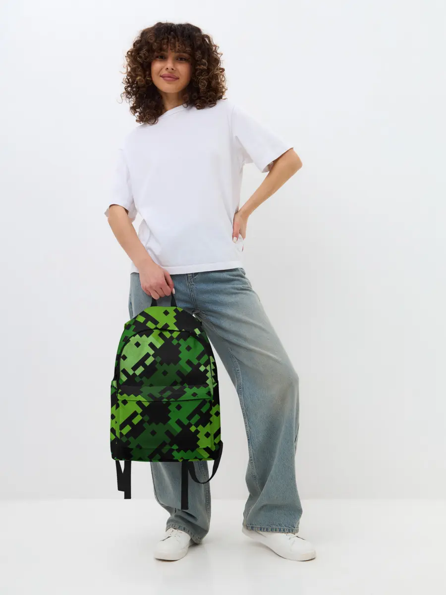 Рюкзак джинсовый / Space Invaders