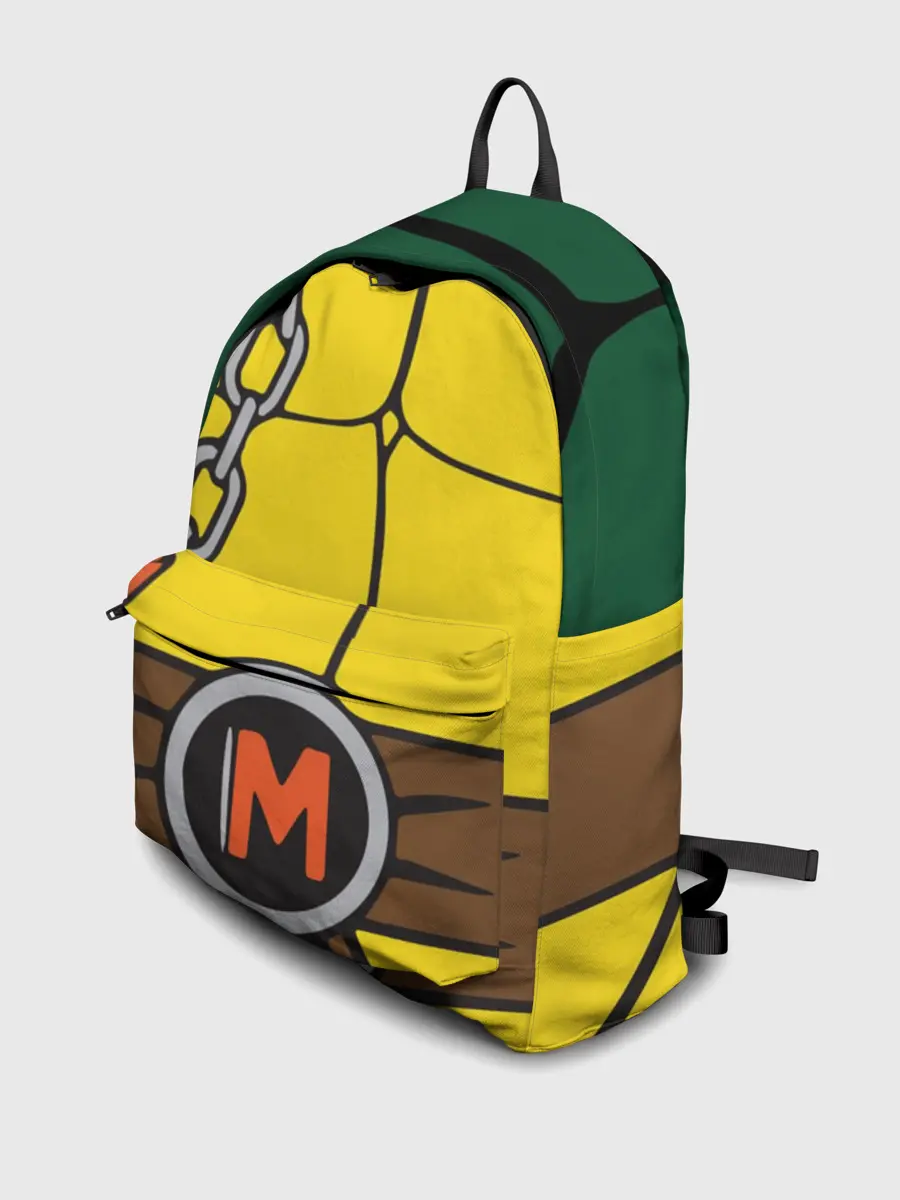 Рюкзак джинсовый / Микеланджело Косплей