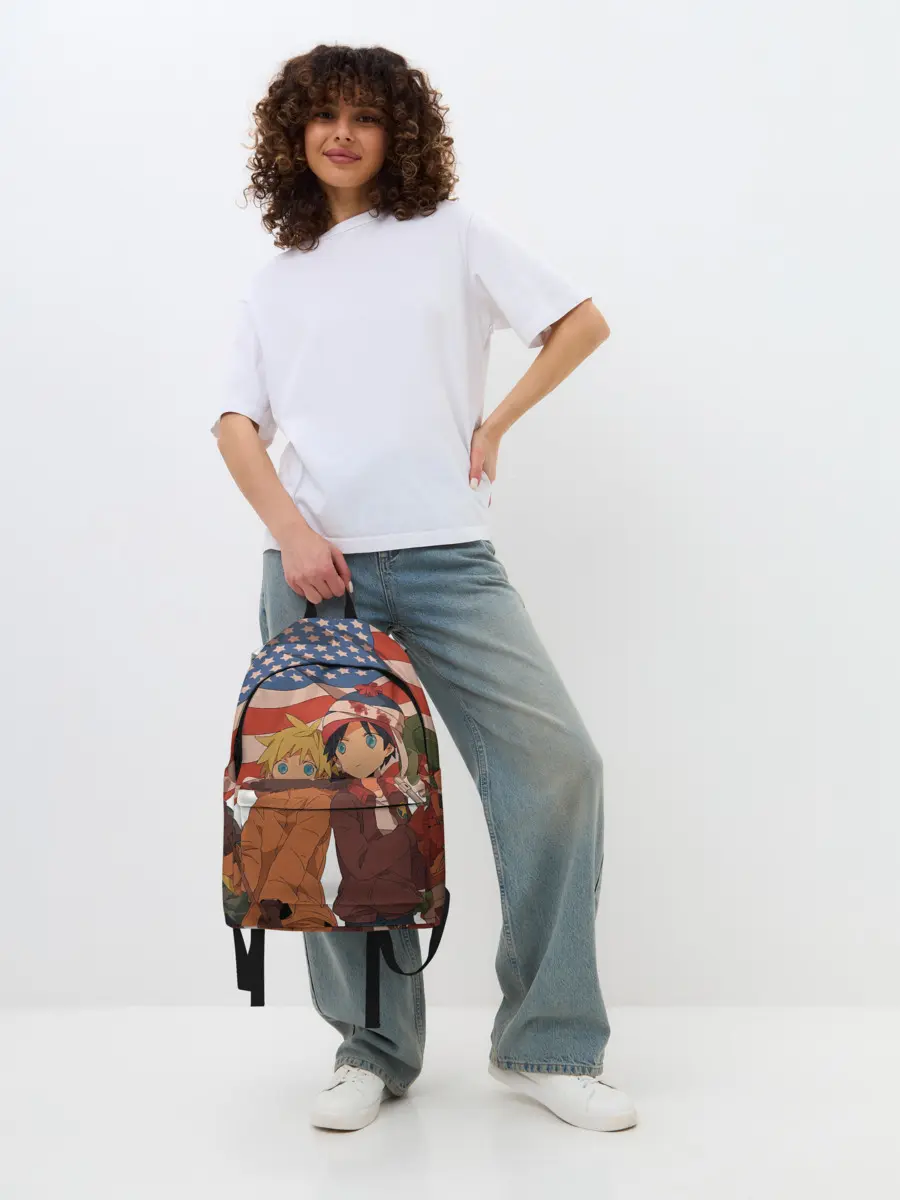 Рюкзак джинсовый / ЮЖНЫЙ ПАРК