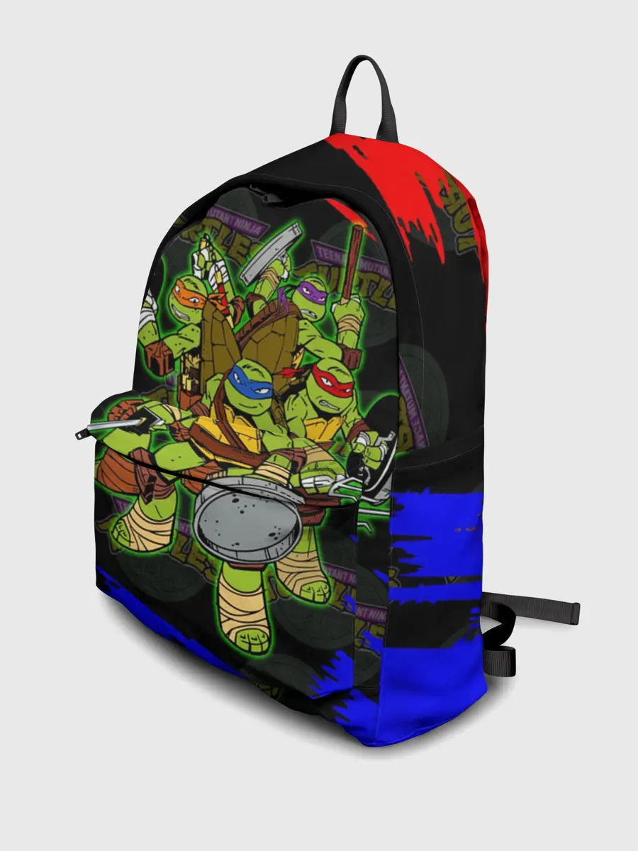 Рюкзак джинсовый / Черепашки Ниндзя