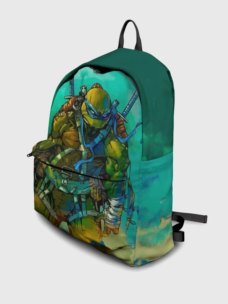 Рюкзак джинсовый / Черепашки ниндзя