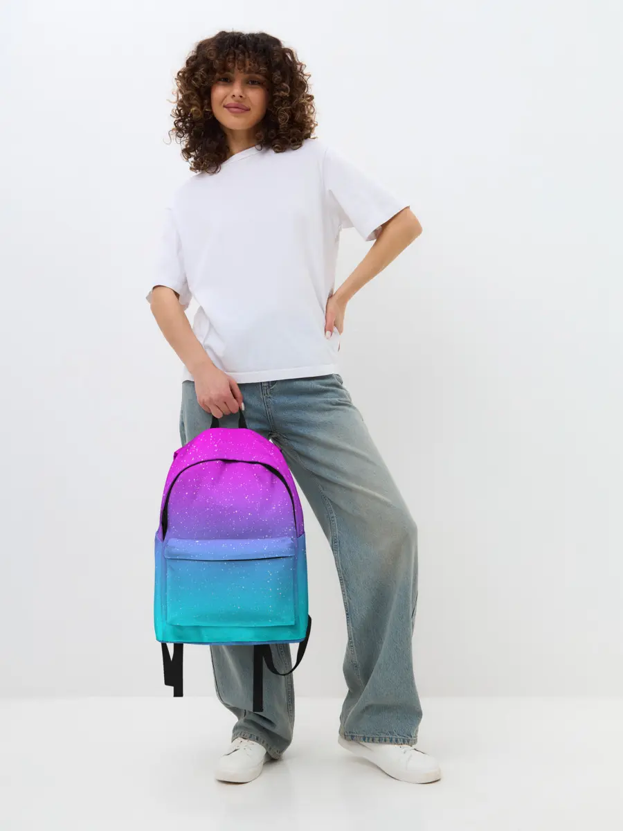 Рюкзак джинсовый / NEON SPACE