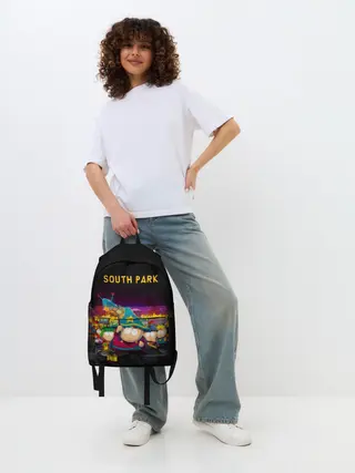 Рюкзак джинсовый / Южный Парк