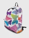 Рюкзак джинсовый / БАБОЧКИ ПАТТЕРН | BUTTERFLY PATTERN