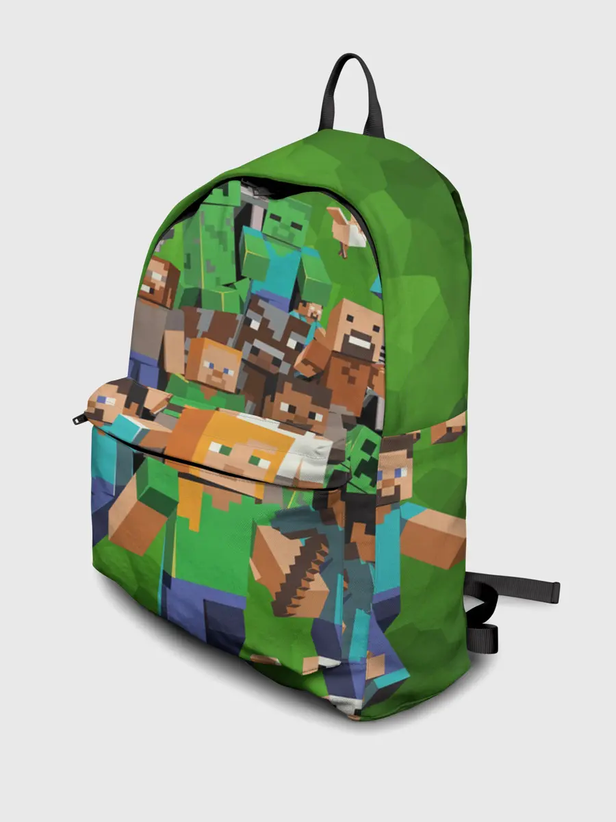 Рюкзак джинсовый / Minecraft