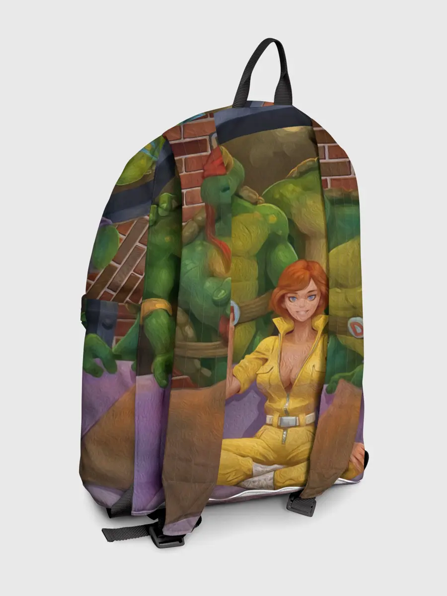 Рюкзак джинсовый / ЧЕРЕПАШКИХАБ