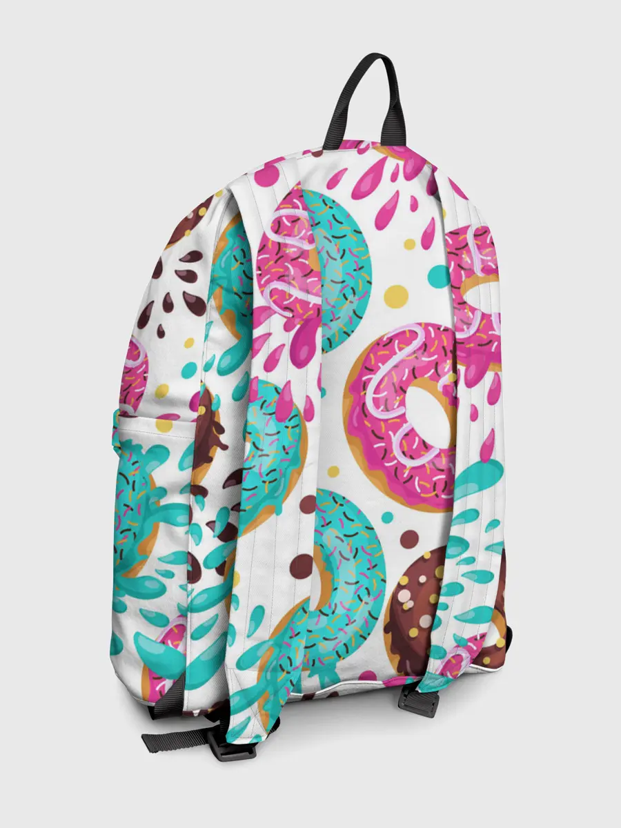 Рюкзак джинсовый / Любитель пончиков