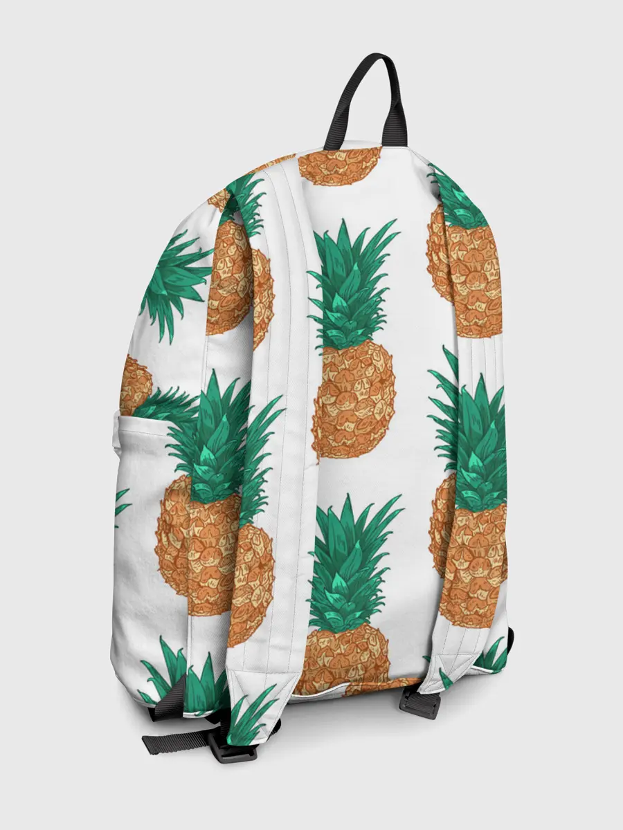 Рюкзак джинсовый / Ананасовый арт