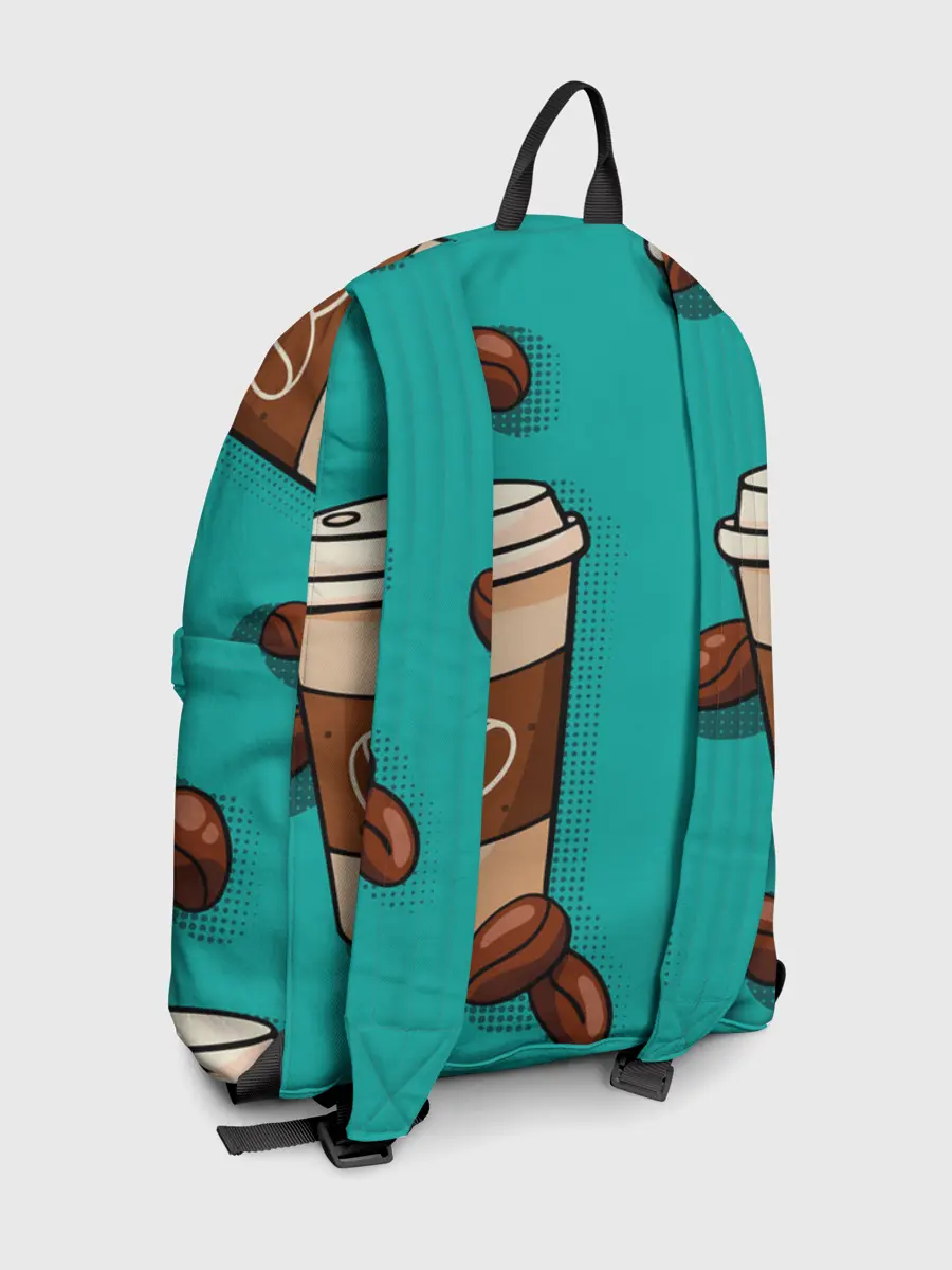 Рюкзак джинсовый / Я ЛЮБЛЮ КОФЕ | I LOVE COFFEE