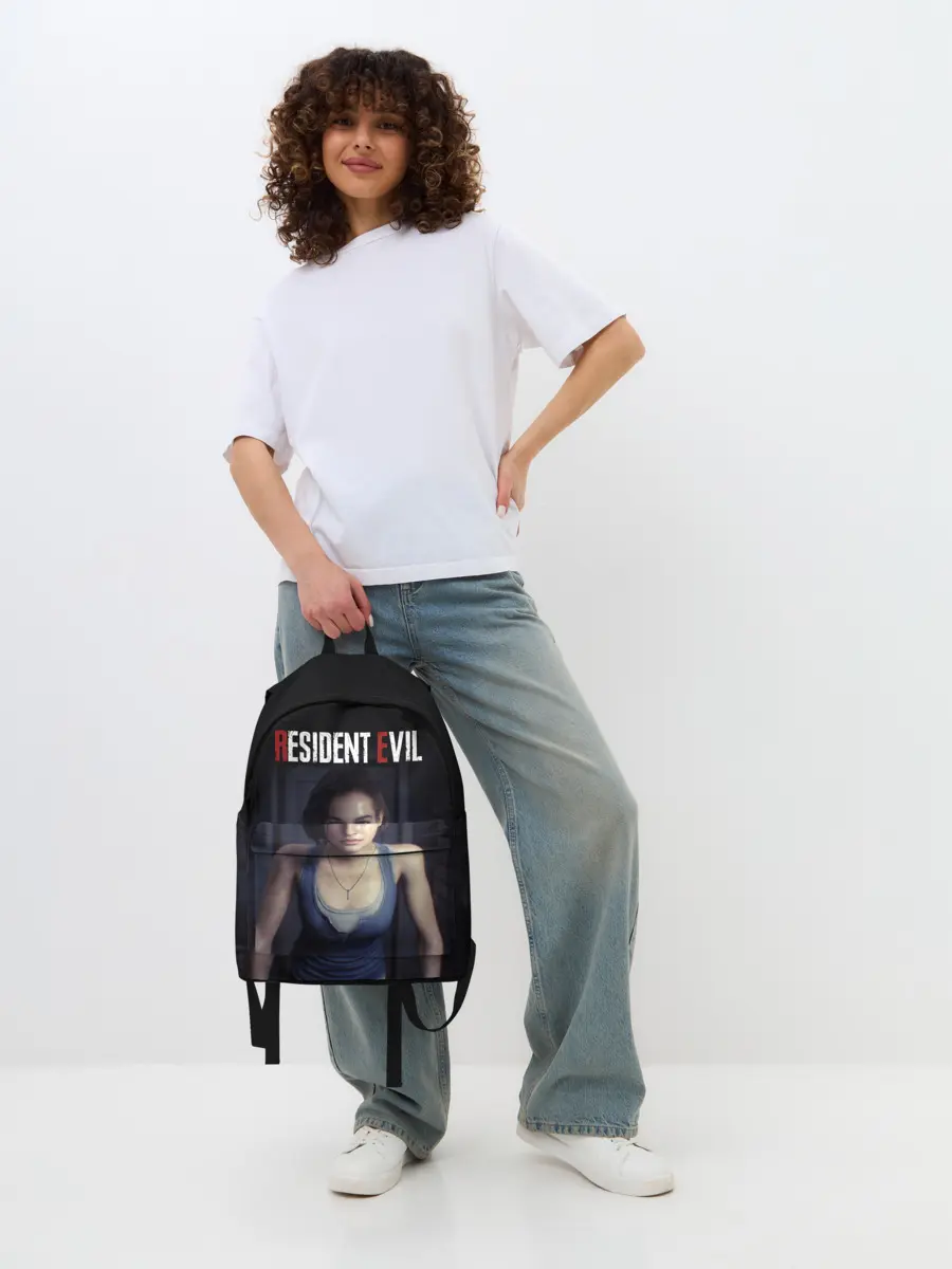 Рюкзак джинсовый / Jill Valentine