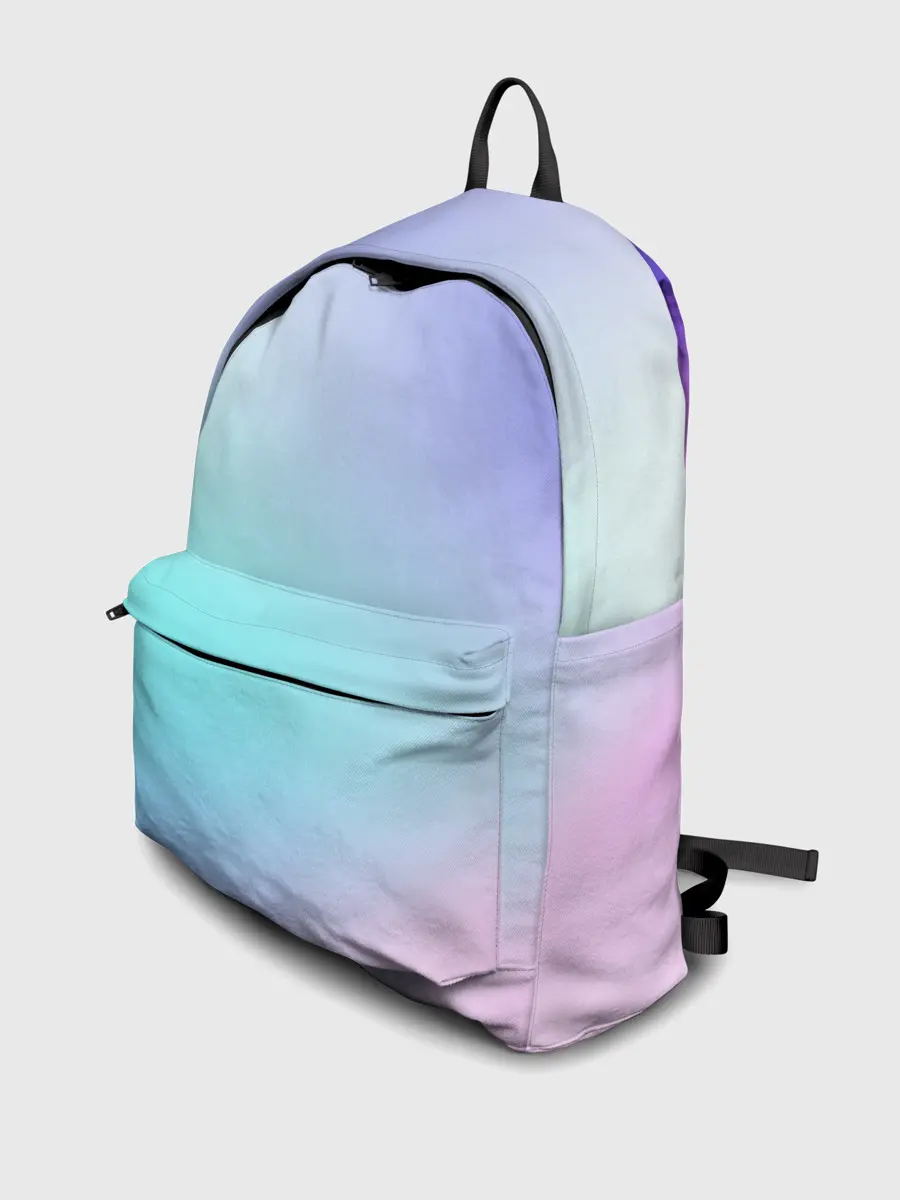 Рюкзак джинсовый / небесно голубой градиентный