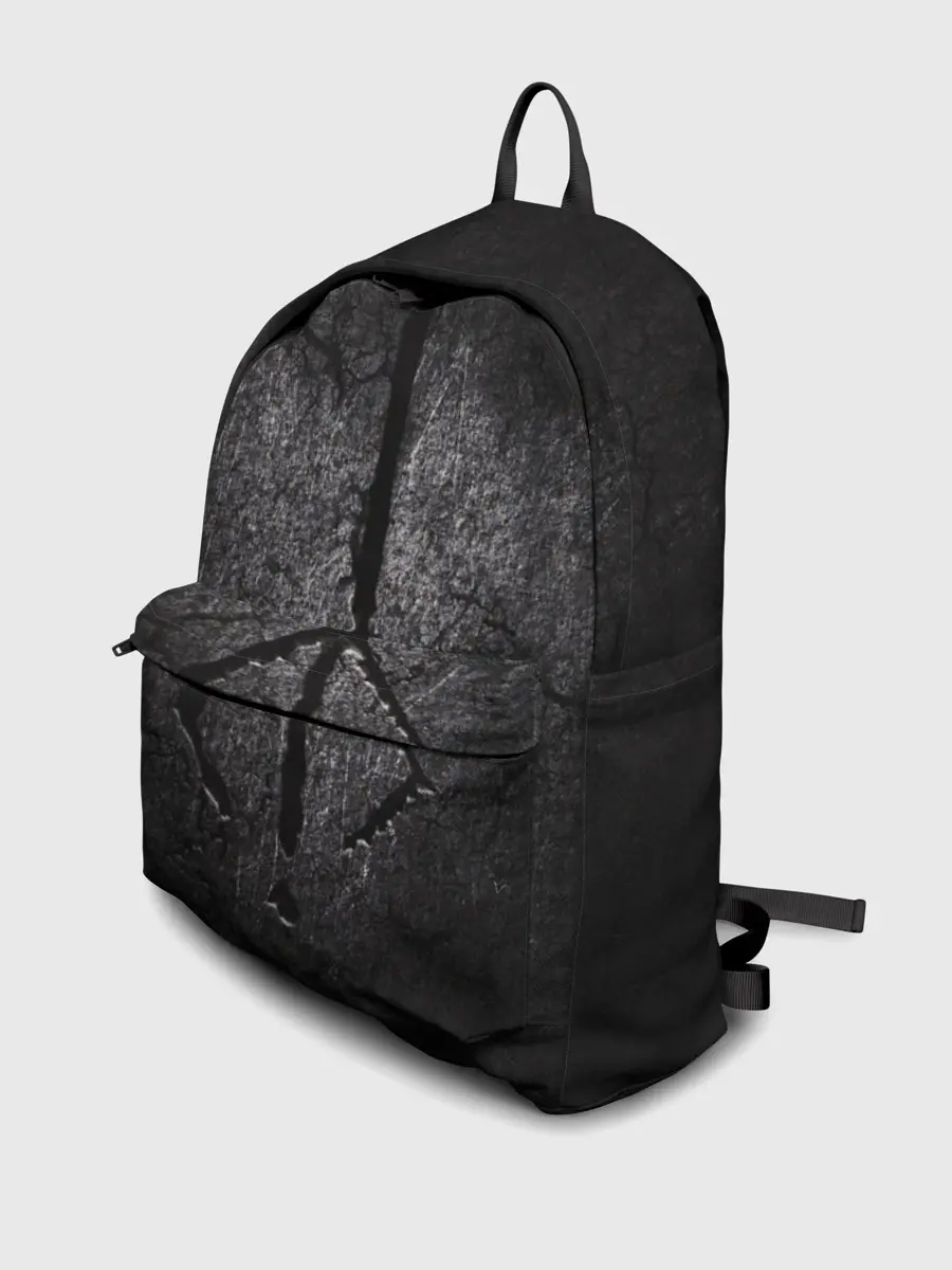 Рюкзак джинсовый / BLOODBORNE HUNTER | СИМВОЛ ОХОТНИКА