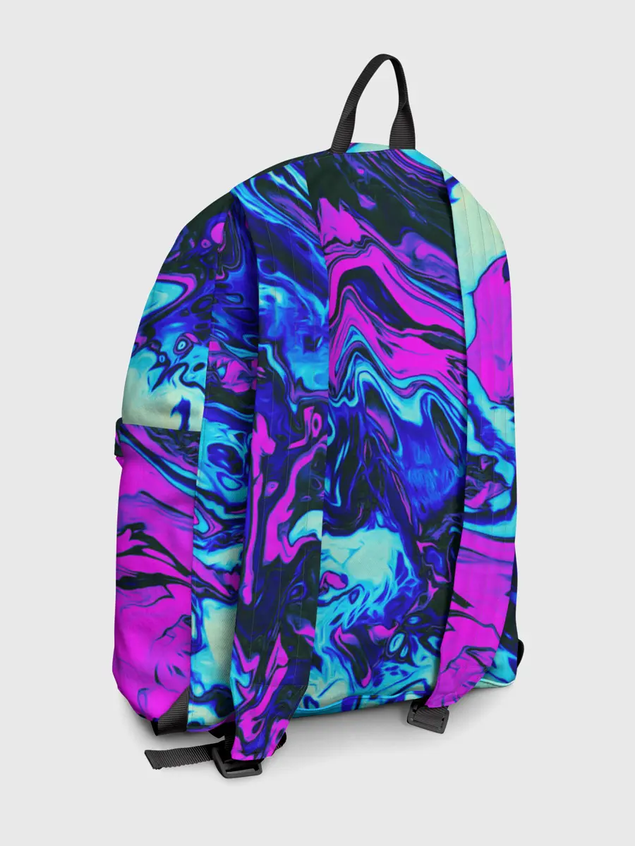 Рюкзак джинсовый / DIGITAL ABSTRACT