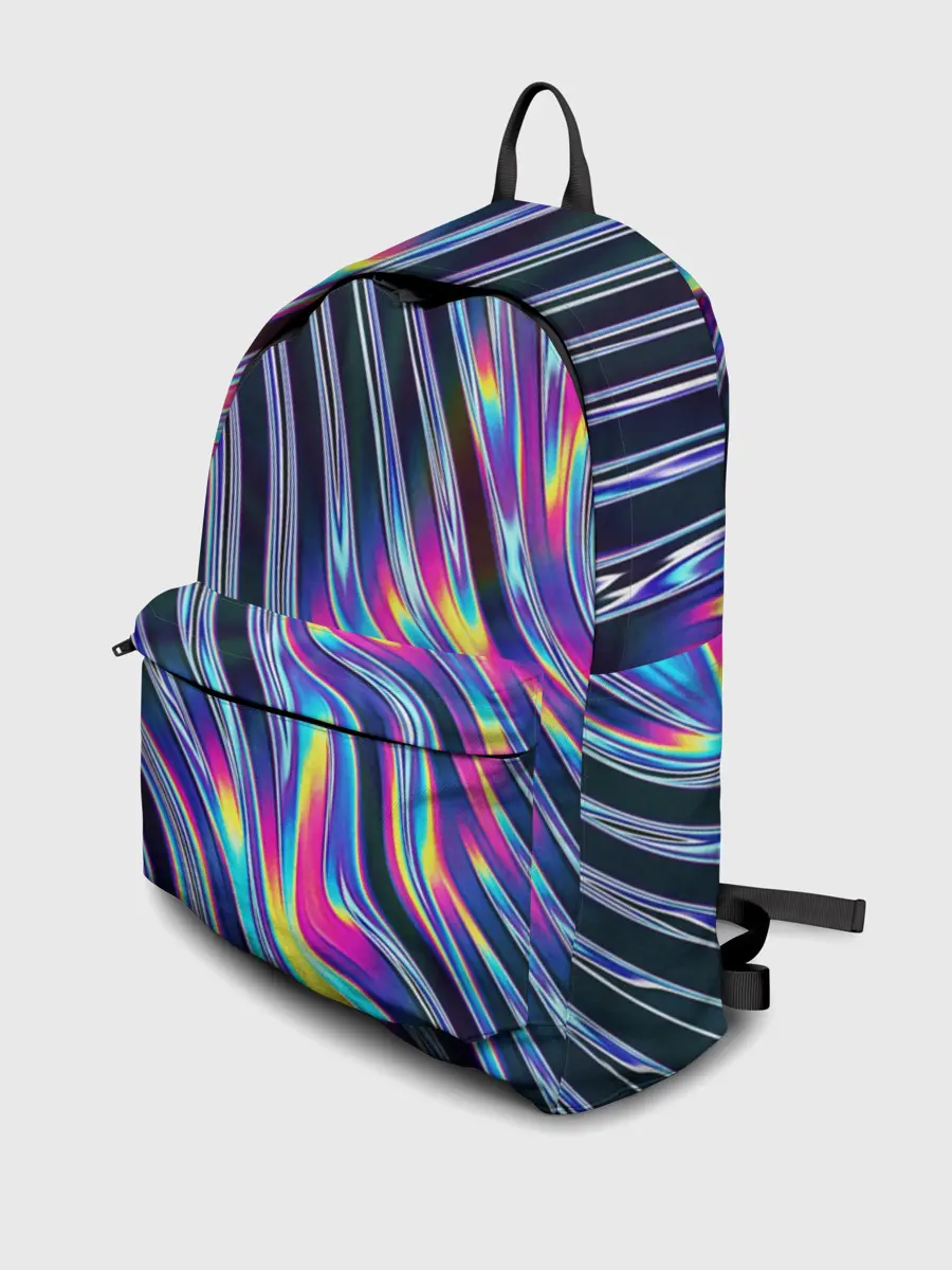 Рюкзак джинсовый / DIGITAL ABSTRACT