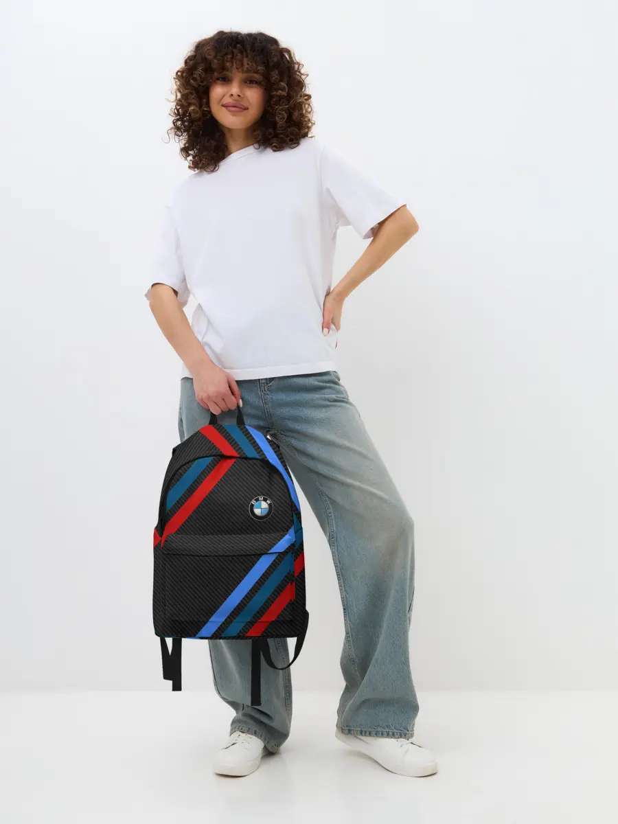 Рюкзак джинсовый / BMW CARBON