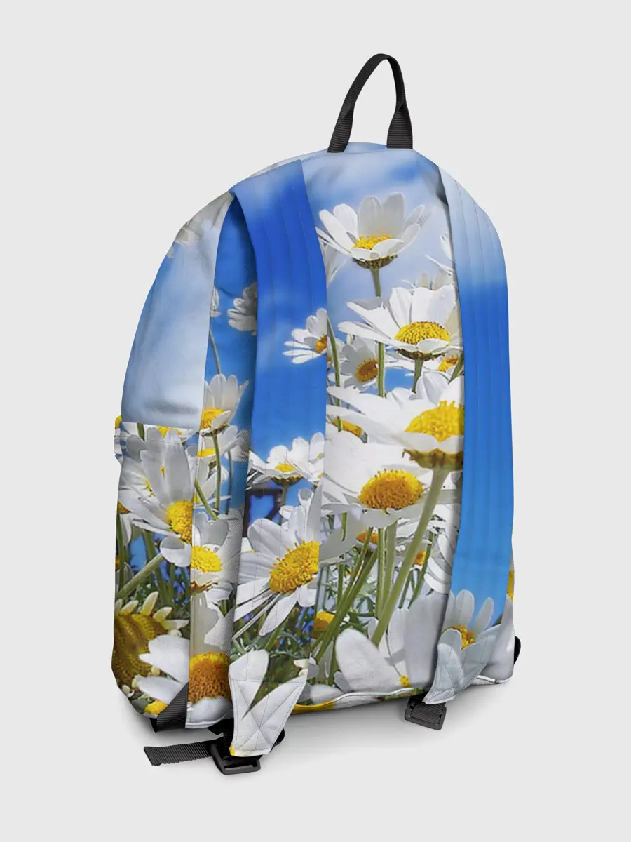 Рюкзак джинсовый / Ромашки