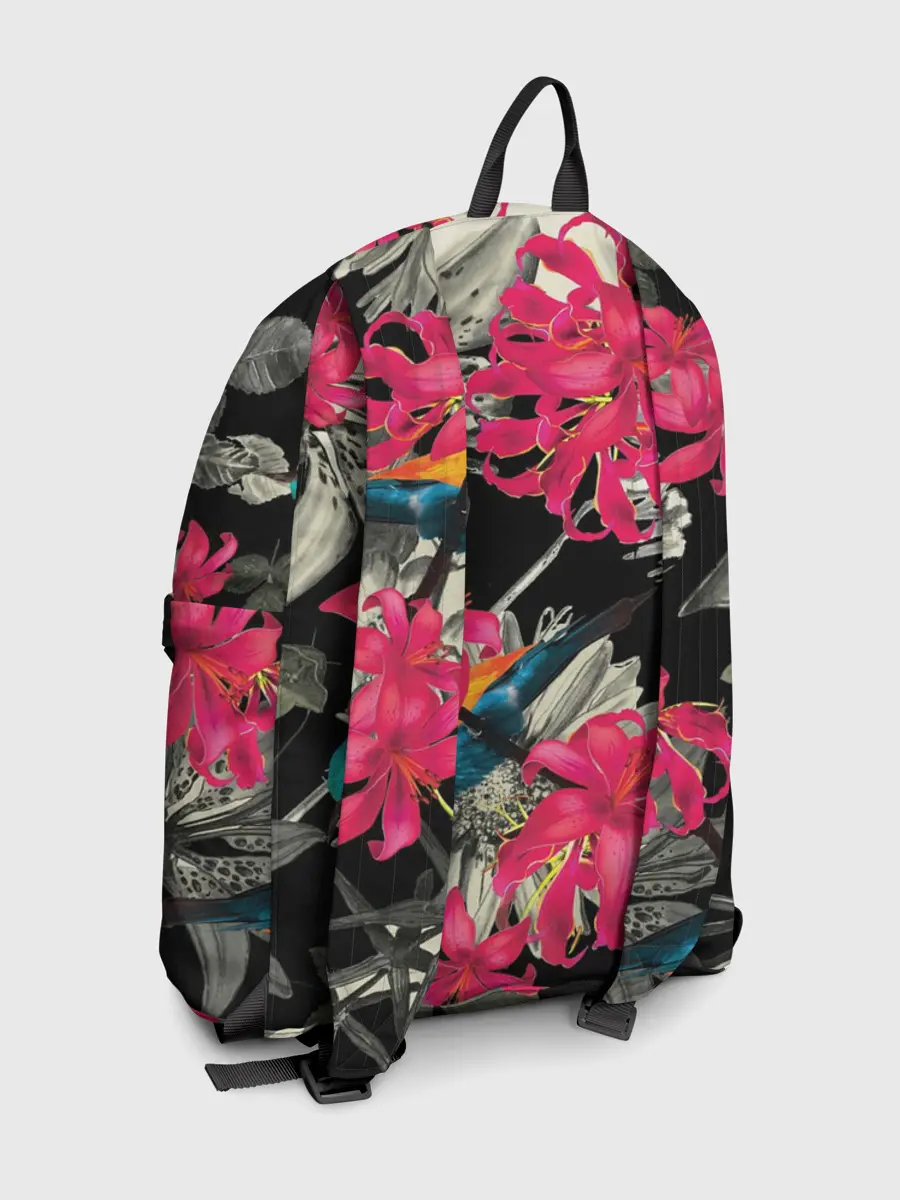 Рюкзак джинсовый / Цветы