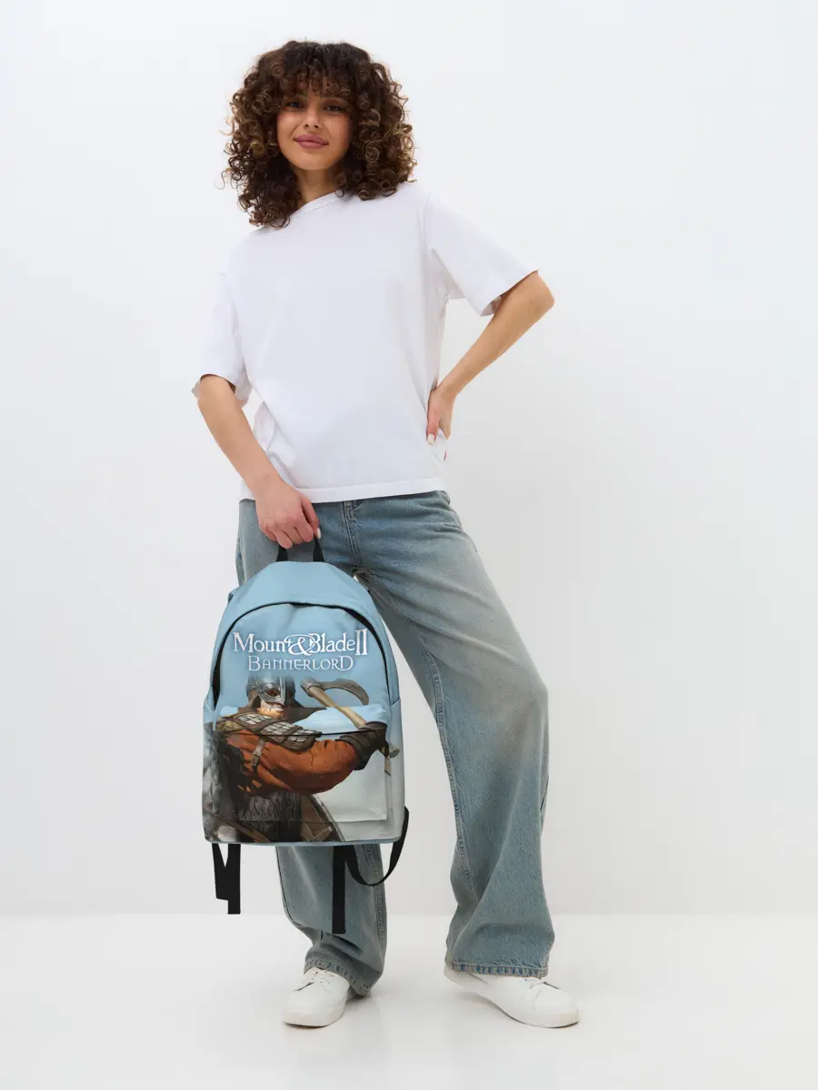 Рюкзак джинсовый / Mount and Blade 2