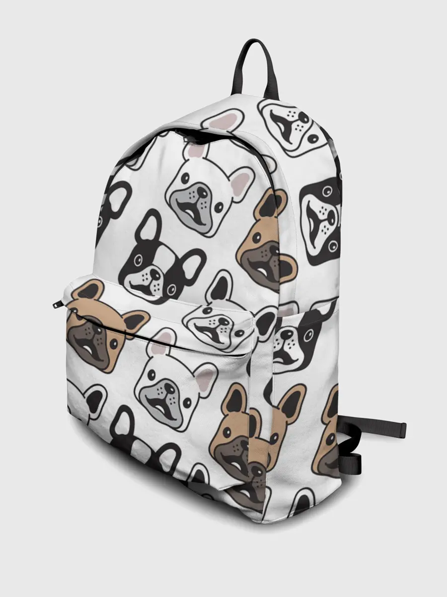 Рюкзак джинсовый / БОСТОН ТЕРЬЕР | BOSTON TERRIER