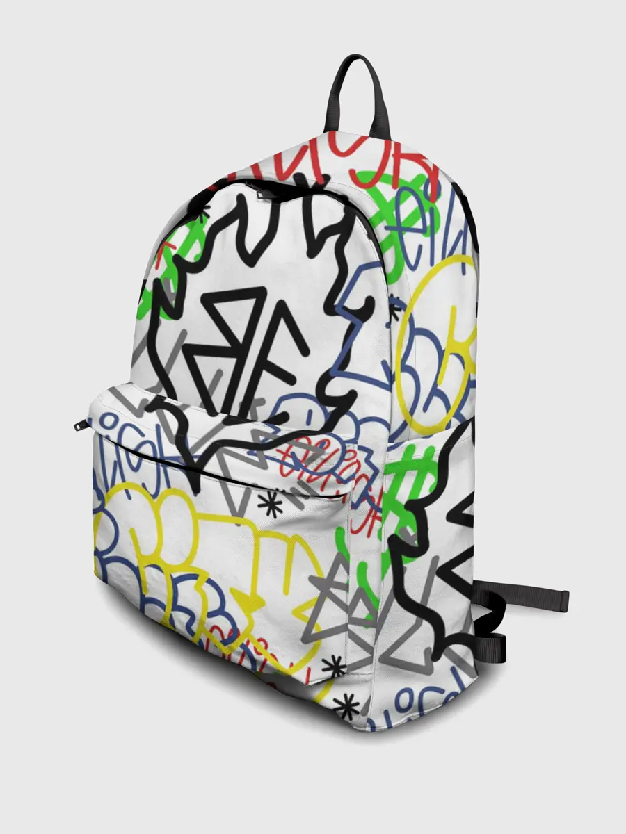 Рюкзак джинсовый / BILLIE EILISH GRAFFITI