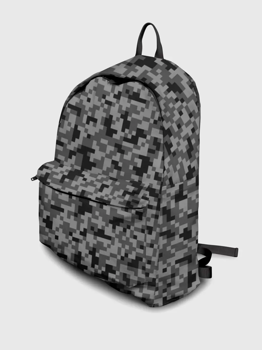 Рюкзак джинсовый / КАМУФЛЯЖ GRAY