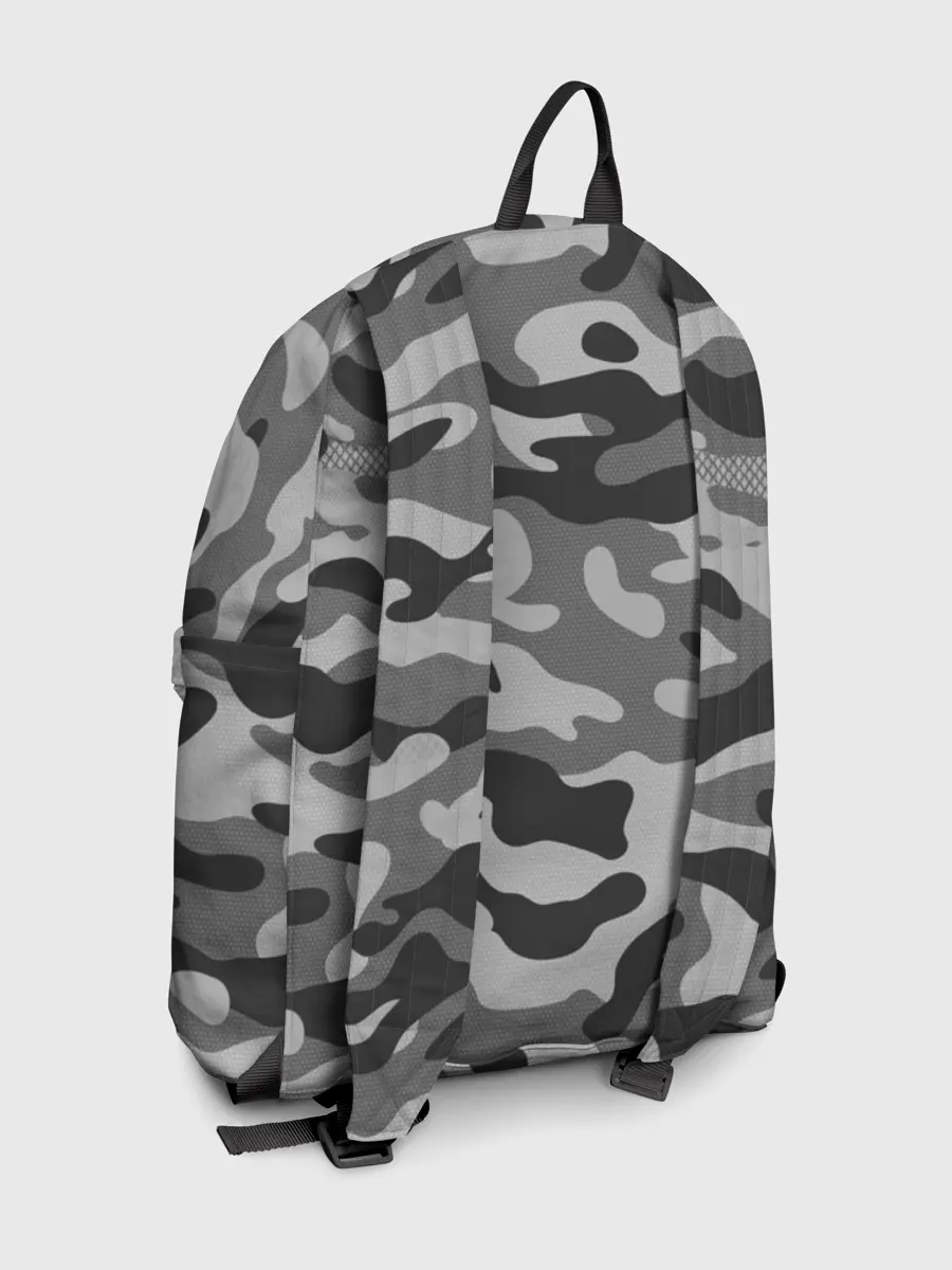 Рюкзак джинсовый / КАМУФЛЯЖ GRAY