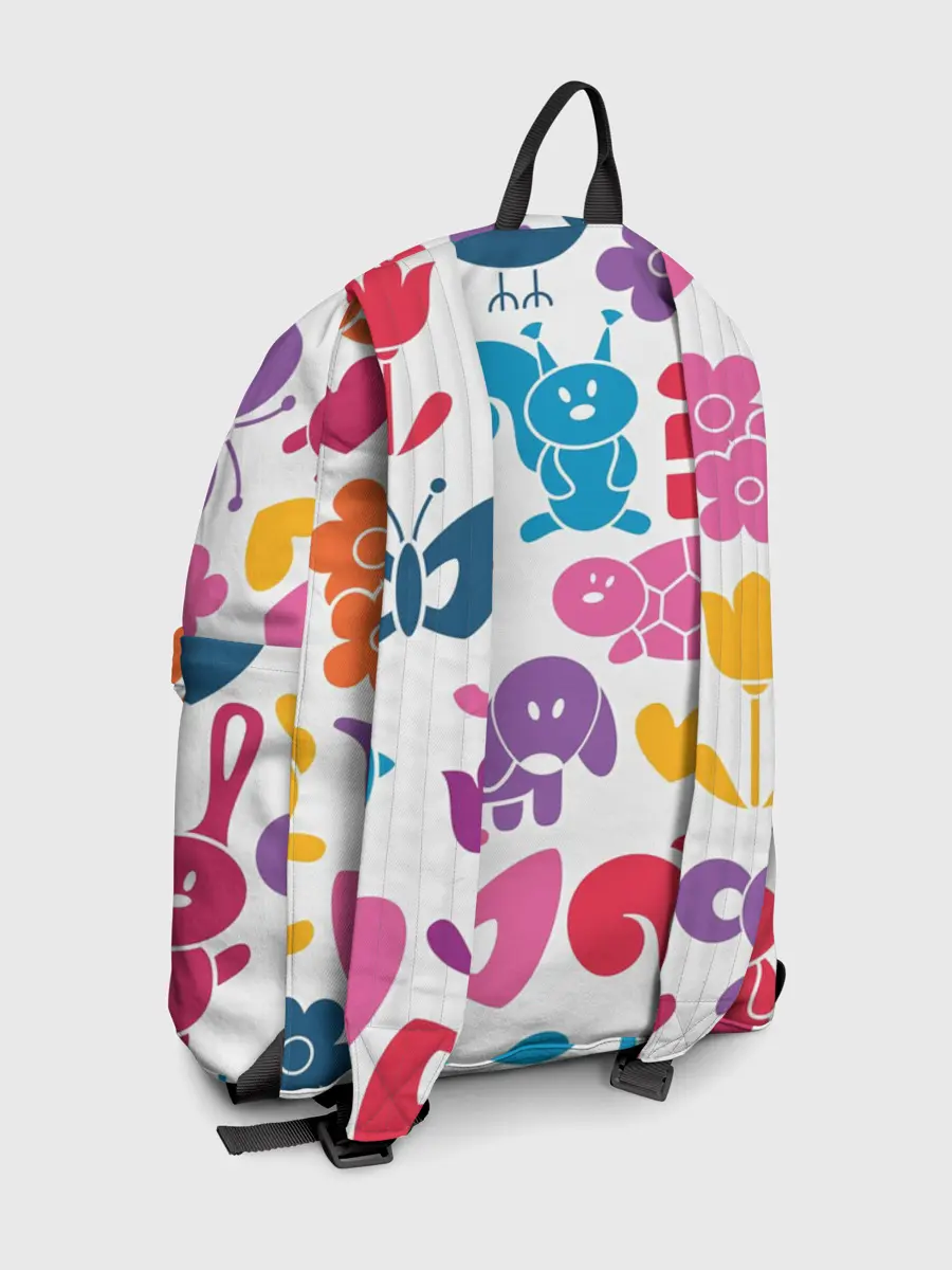 Рюкзак джинсовый / Звери, детская