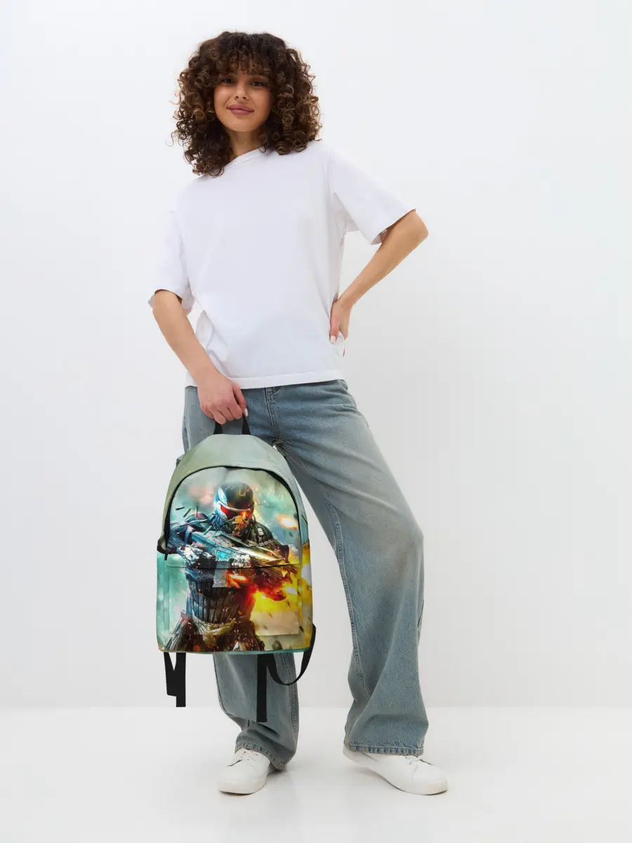 Рюкзак джинсовый / CRYSIS