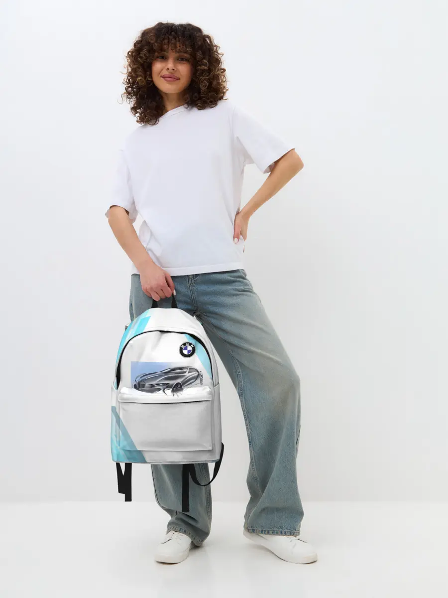 Рюкзак джинсовый / BMW