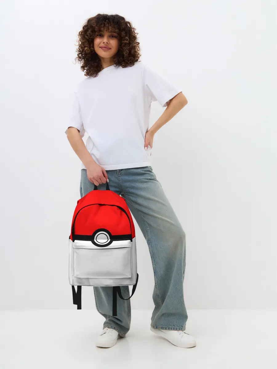 Рюкзак джинсовый / Покебол