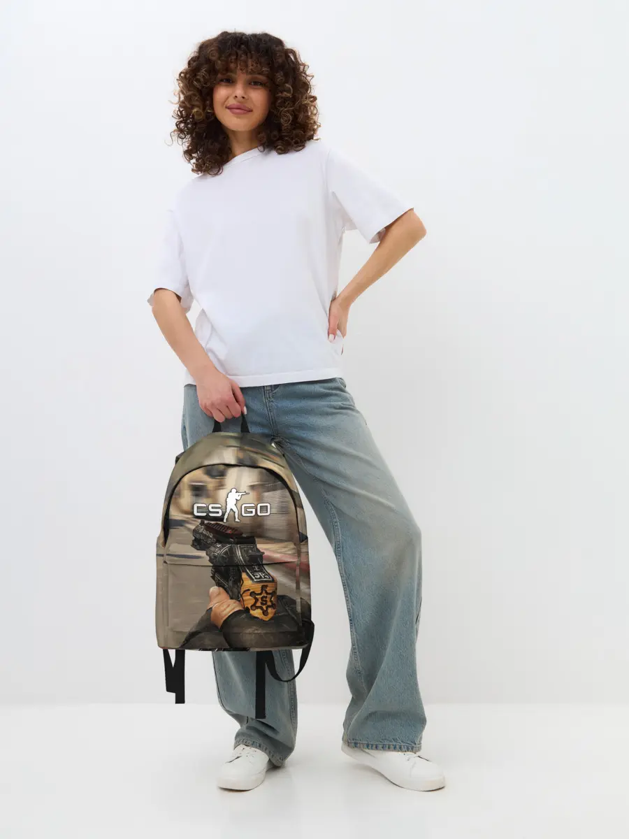 Рюкзак джинсовый / CS:GO