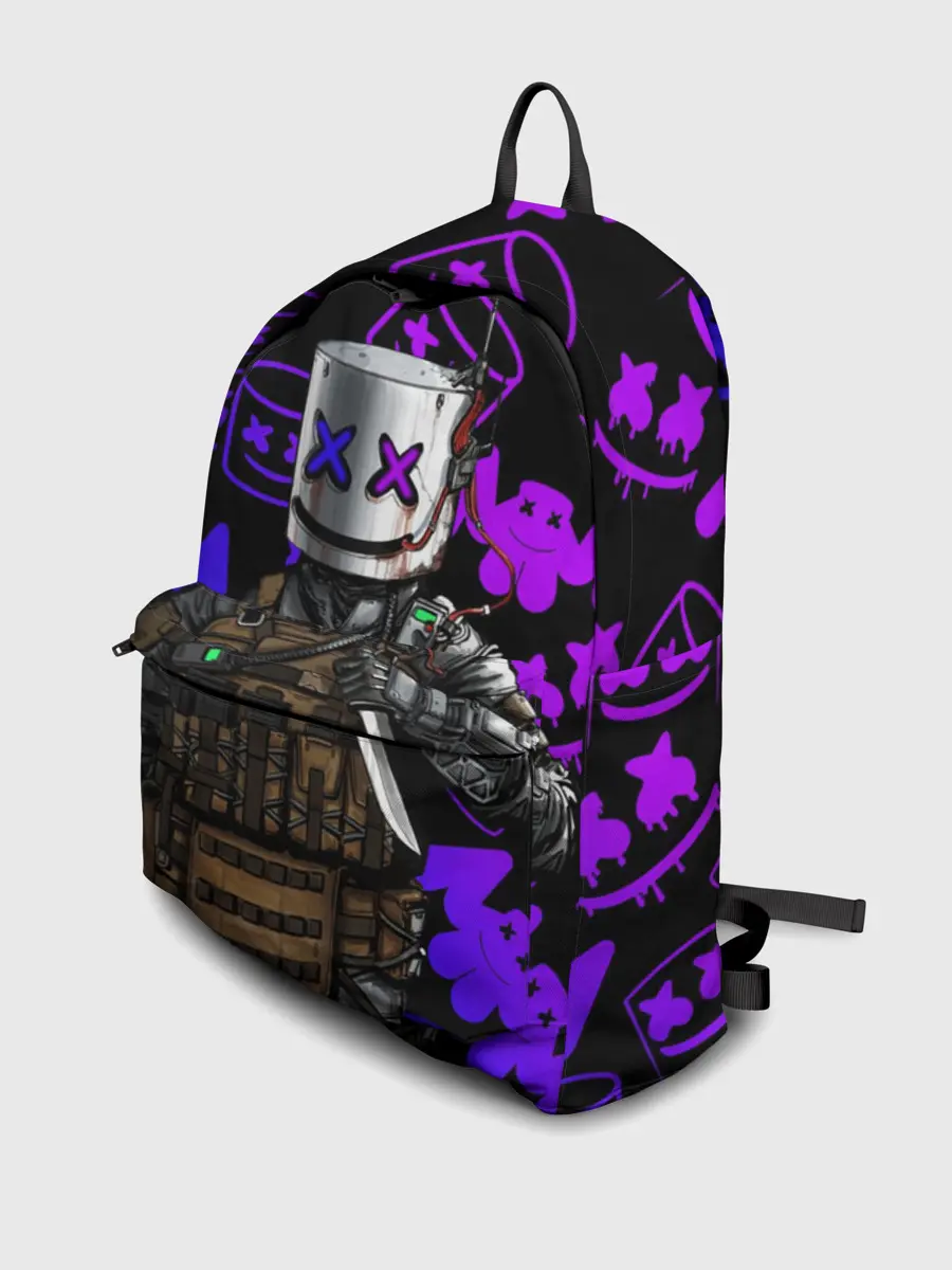 Рюкзак джинсовый / MARSHMELLO FORTNITE