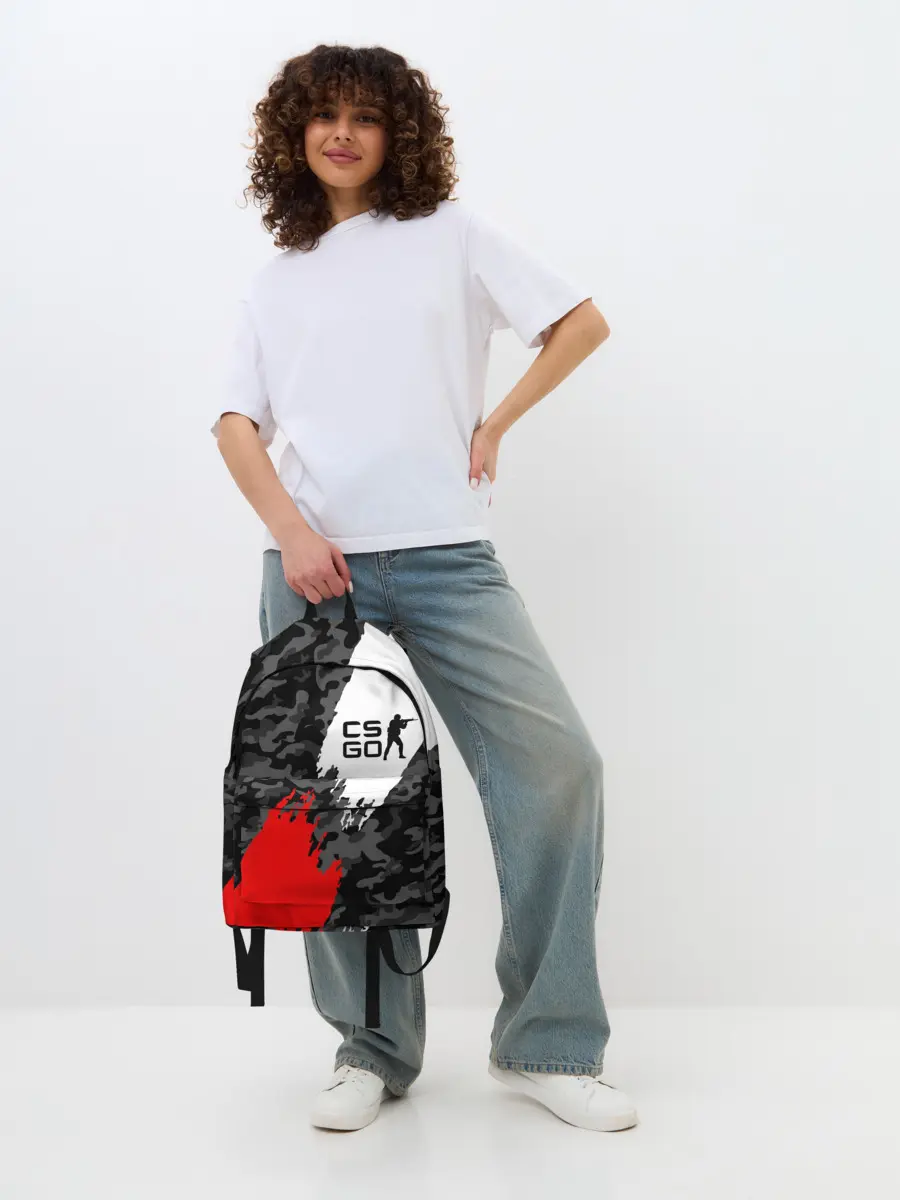 Рюкзак джинсовый / CS GO