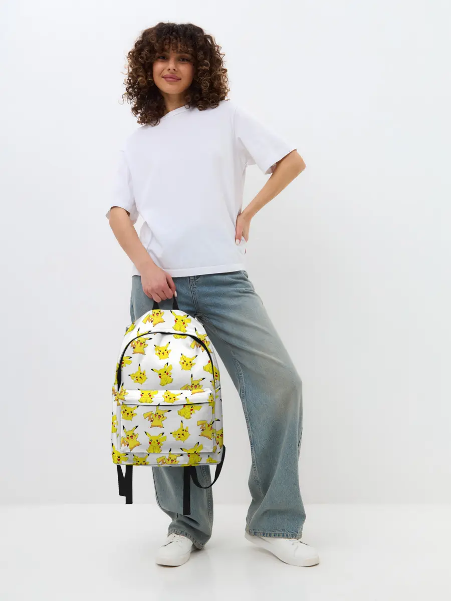 Рюкзак джинсовый / ПИКАЧУ