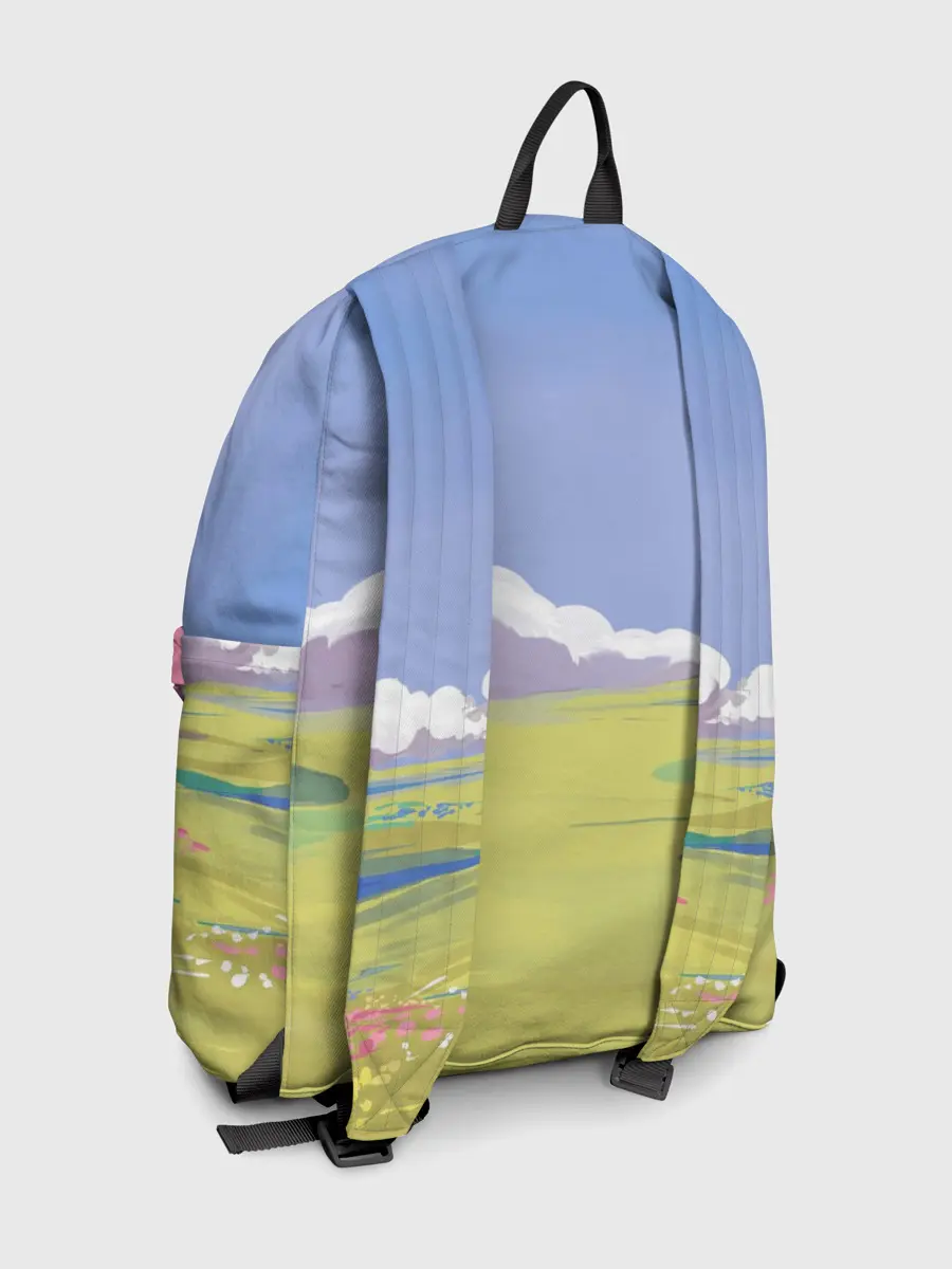 Рюкзак джинсовый / Ходячий замок Howl