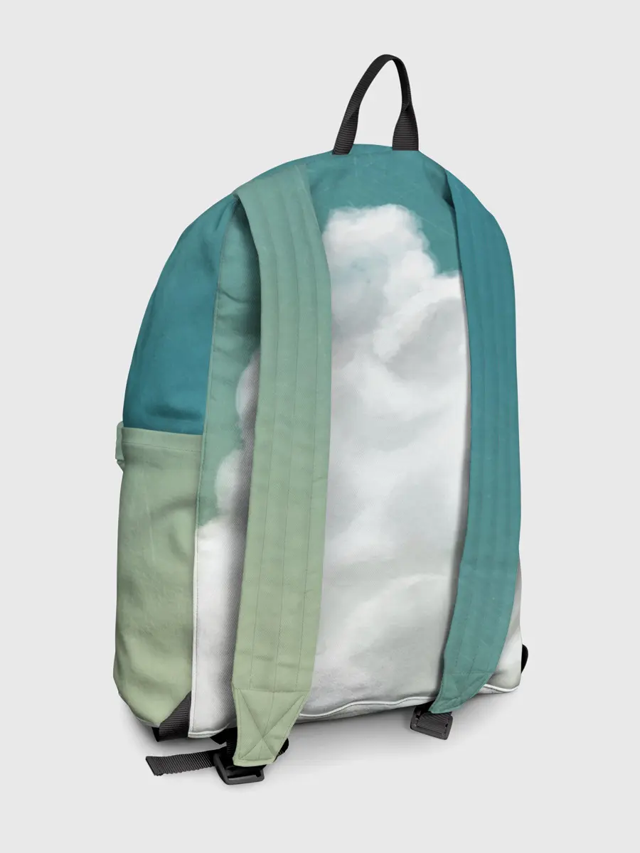 Рюкзак джинсовый / Хаул, Софи, Кальцифер и другие